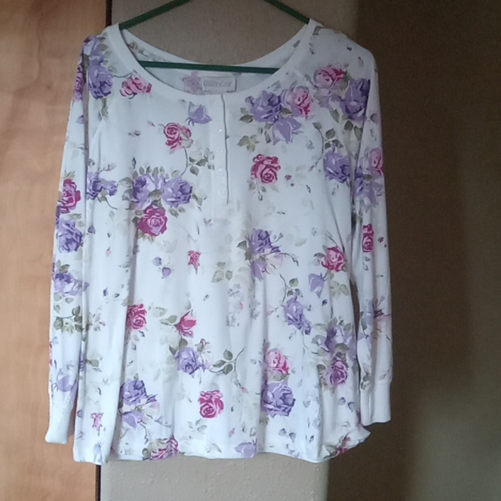 Floral Long Sleeve Top